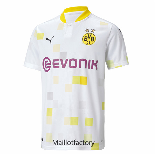 Achat Maillot du Borussia Dortmund 2020/21 Blanc/Jaune