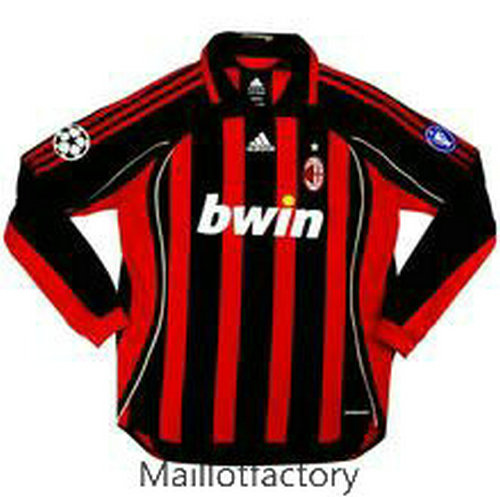 Flocage Retro Maillot du AC Milan 2006-07 Manche Longue Domicile