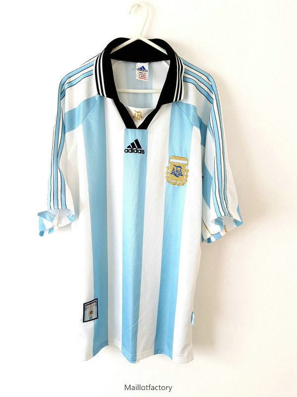 Achat Retro Maillot du Argentina Coupe du Monde 1998 Domicile