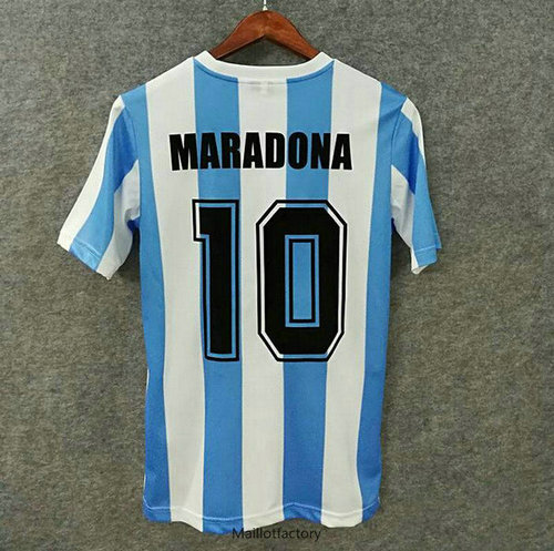 Prix Retro Maillot du Argentina 1978 Domicile (10 Maradona)
