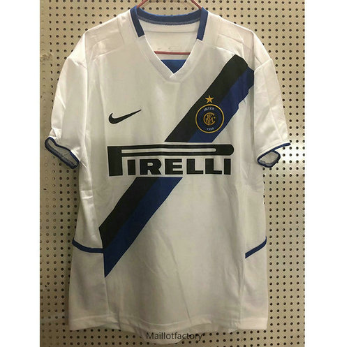 Nouveaux Retro Maillot du Inter Milan 2002-2003 Exterieur