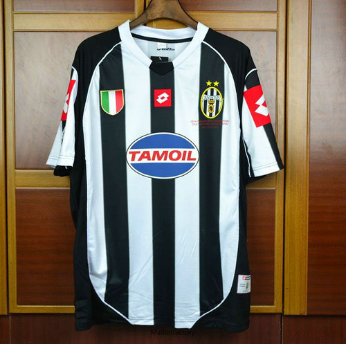 Achetés Retro Maillot du Juventus Champions League 2002-03 Domicile