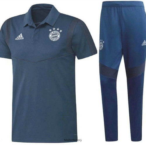 Achat Kit d'entrainement Maillot Bayern Munich 2020/21 Bleu marine
