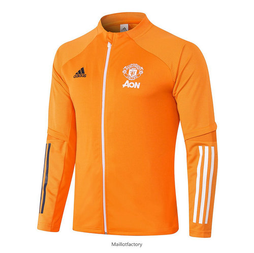 Flocage Veste Manchester United 2020/21 Orange