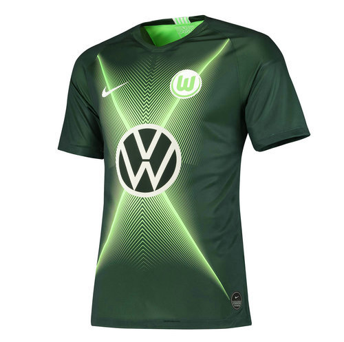 Nouveaux Maillot du VfL Wolfsburg 2019/20 Domicile Vert