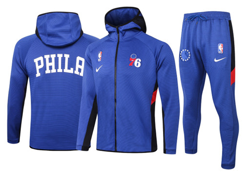 Achetez Maillot du Survetement Philadelphia 76ers - Bleu