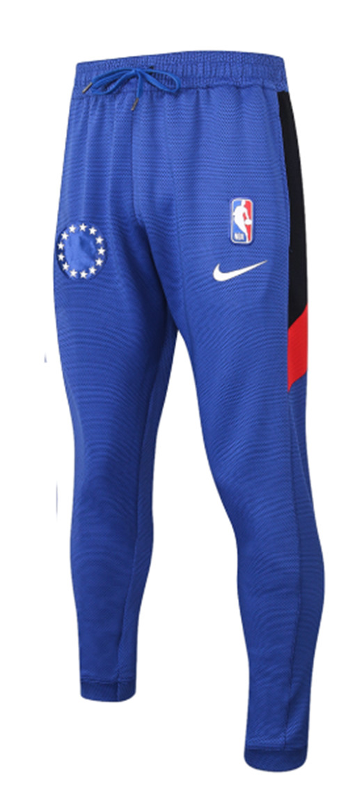 Achetez Maillot du Pantalon Thermaflex Philadelphia 76ers - Bleu
