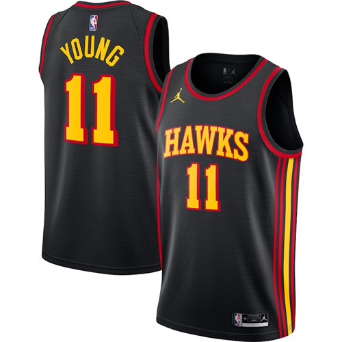 Pas cher Maillot du Trae Young, Atlanta Hawks 2020/21 - Statement