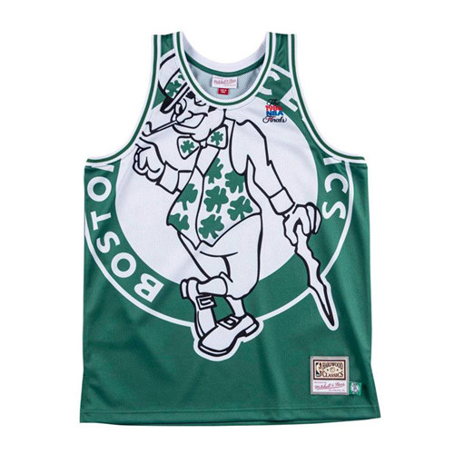 Pas cher Maillot du Boston Celtics - Mitchell & Ness 'Big Face'