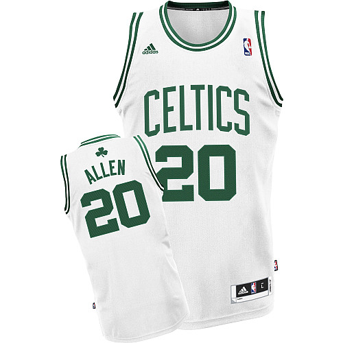Pas cher Maillot du Ray Allen Boston Celtics [Blanc y Vert]