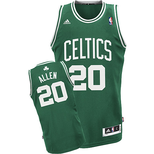 Pas cher Maillot du Ray Allen Boston Celtics [Vert y Blanc]