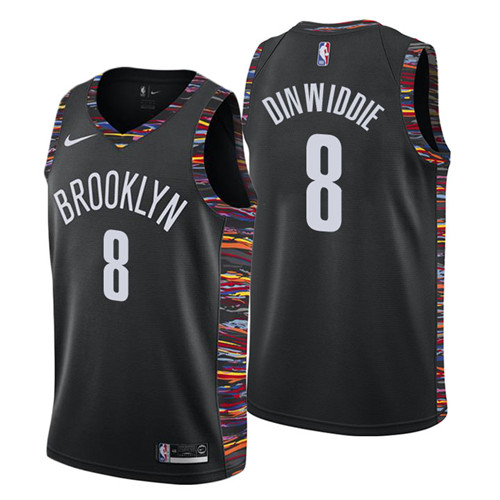 Pas cher Maillot du Spencer Dinwiddie, Brooklyn Nets 2018/19 - City Edition