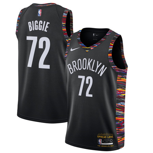 Pas cher Maillot du The Notorious BIG, Brooklyn Nets 2018/19 - City Edition