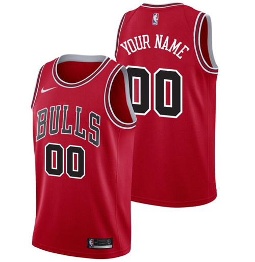 Nouveaux Maillot du Custom, Chicago Bulls - Icon