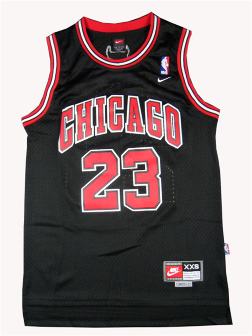 Nouveaux Maillot du Michael Jordan, Chicago Bulls [Negra]
