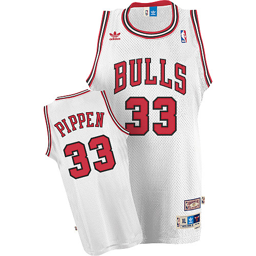 Nouveaux Maillot du Scottie Pippen, Chicago Bulls [Blanc]