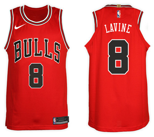 Nouveaux Maillot du Zach LaVine, Chicago Bulls - Icon