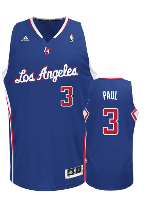 Achetés Maillot du Chris Paul, Los Angeles Clippers [Bleu]
