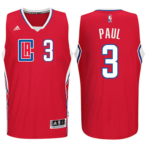 Achetés Maillot du Chris Paul, Los Angeles Clippers 2015 - Rouge