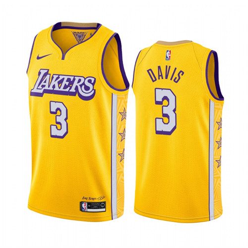 Achetés Maillot du Anthony Davis, Los Angeles Lakers 2019/20 - City Edition