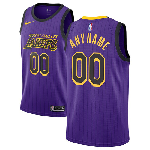 Flocage Maillot du Custom, Los Angeles Lakers 2018/19 - City Edition