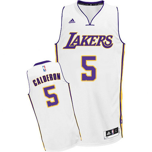 Flocage Maillot du José Manuel Calderón, Los Angeles Lakers [Blanc]