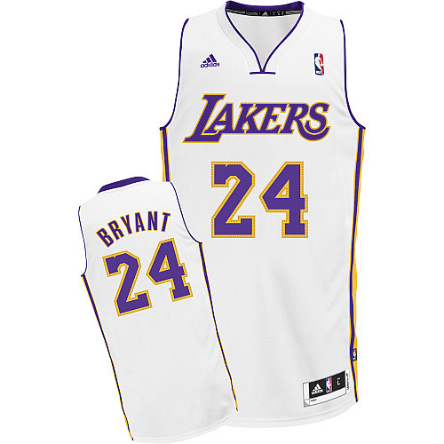 Flocage Maillot du Kobe Bryant, Los Angeles Lakers [Blanc]