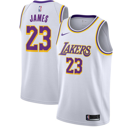 Flocage Maillot du LeBron James, Los Angeles Lakers 2018/19 - Association