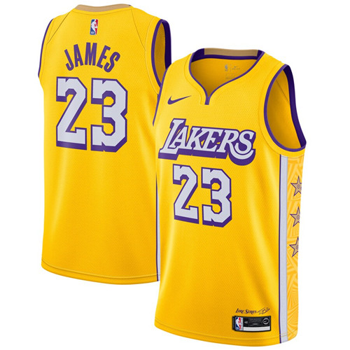 Flocage Maillot du LeBron James, Los Angeles Lakers 2019/20 - City Edition