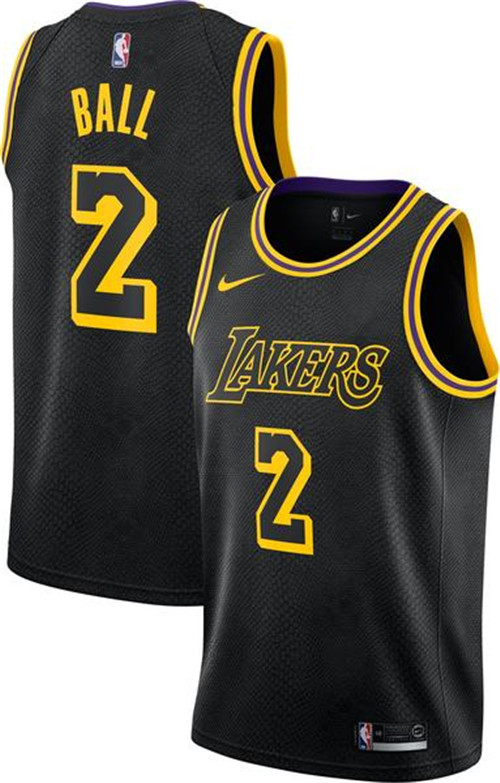 Flocage Maillot du Lonzo Ball, Los Angeles Lakers - City Edition