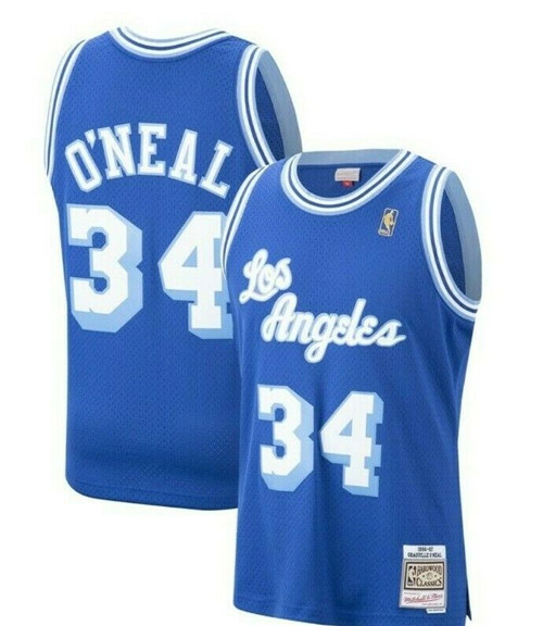 Flocage Maillot du Shaquille O'Neal, Los Angeles Lakers - Mitchell & Ness