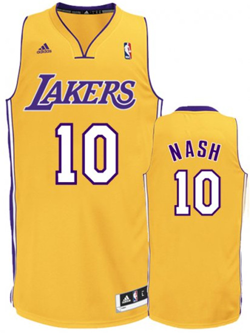 Flocage Maillot du Steve Nash, Los Angeles Lakers [Dorada]