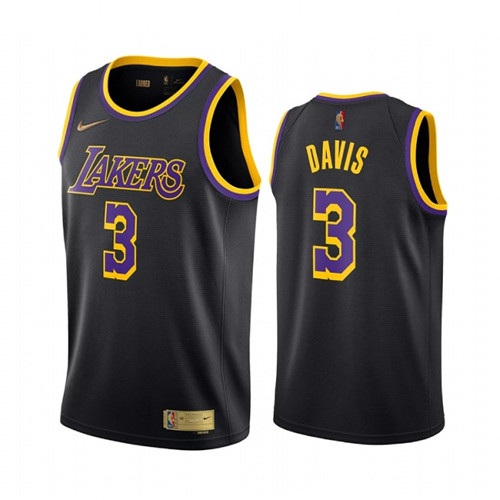 Flocage Maillot du Anthony Davis, Los Angeles Lakers 2020/21 - Earned Edition