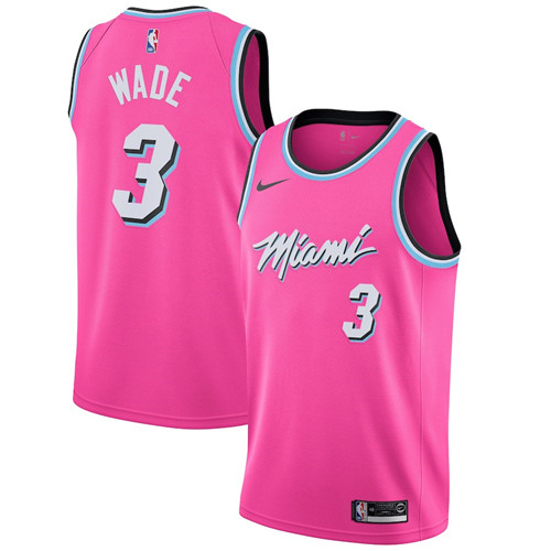 Flocage Maillot du Dwyane Wade, Miami Heat 2018/19 - Earned Edition