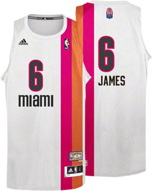 Flocage Maillot du Lebron James Miami Heat Floridians