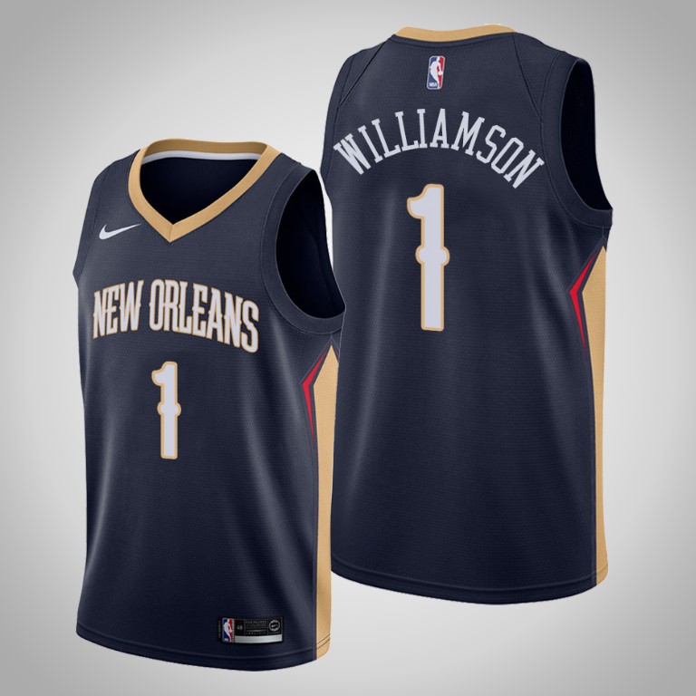 Vente Maillot du Zion Williamson, New Orleans Pelicans 2018/19 - Icon