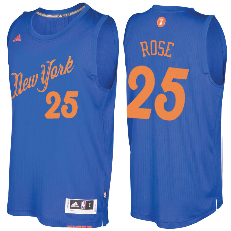 Vente Maillot du Derrick Rose, New York Knicks - Christmas '17