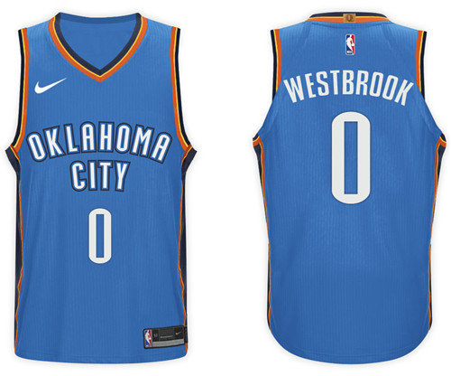 Vente Maillot du Russell Westbrook, Oklahoma City Thunder - Icon
