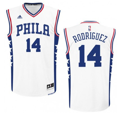 Achetés Maillot du Sergio Rodriguez, Philadelphia 76ers