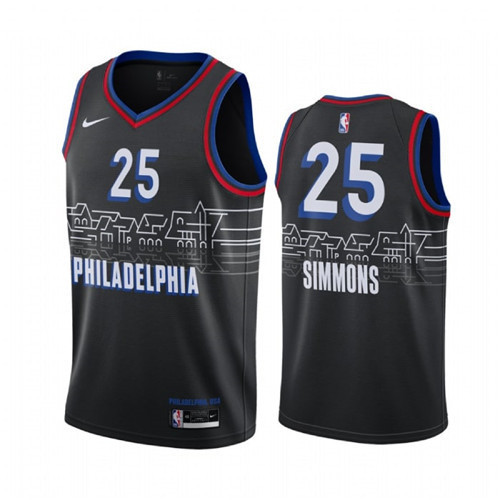 Achetés Maillot du Ben Simmons, Philadelphia 76ers 2020/21 - City Edition