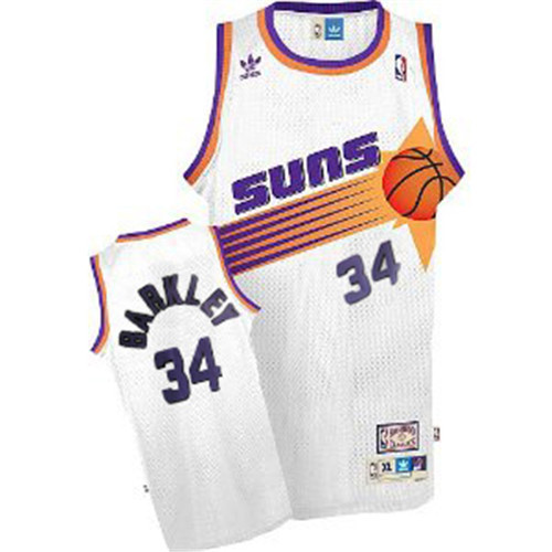 Achetés Maillot du Charles Barkley, Phoenix Suns [Blanc]