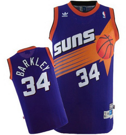 Achetés Maillot du Charles Barkley, Phoenix Suns [Morada]