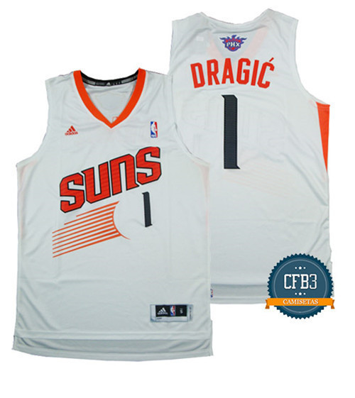 Achetés Maillot du Goran Dragić, Phoenix Suns - Blanc