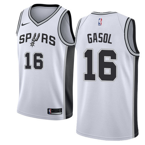 Achetés Maillot du Pau Gasol, San Antonio Spurs - Association