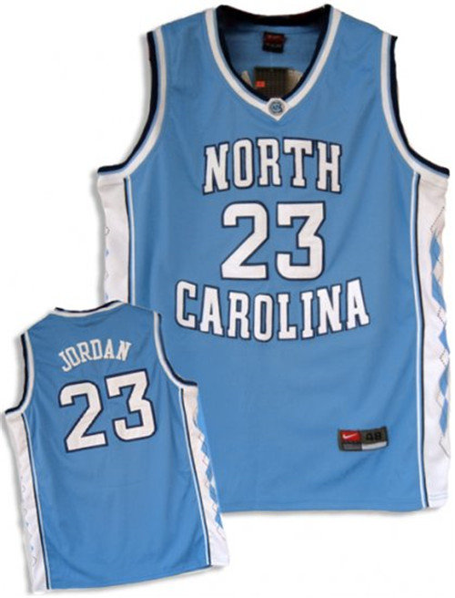 Nouveaux Maillot du Michael Jordan, North Carolina [Bleu]