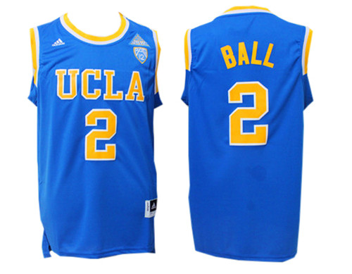 Nouveaux Maillot du Lonzo Ball, UCLA Bruins [Bleu]
