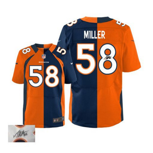 Nouveaux Maillot du Von Miller, Denver Broncos Team/ Alternate