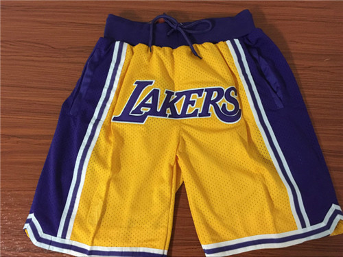 Vente Maillot du Short Los Angeles Lakers 1995-97
