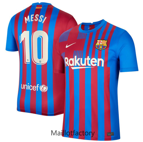 Achat Maillot du Barcelone Domicile Messi 10