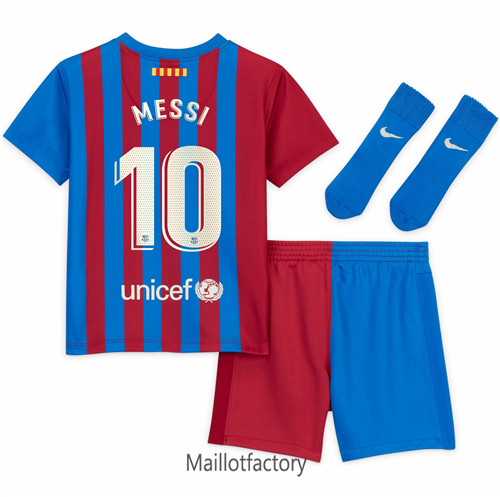 Achat Maillot du Barcelone Enfant Domicile Messi 10